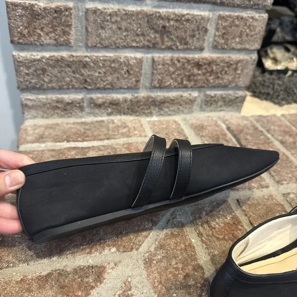 Journee Women's Florene Black Double Buckle Mary Jane Comfort Flats Sz 8.5 #224 - Picture 6 of 16
